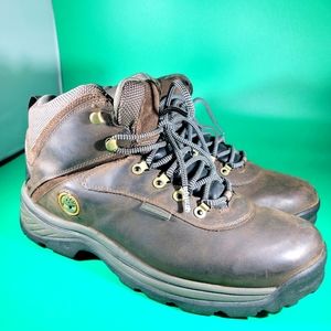 Timberland Mens White Ledge Mid Waterproof Medium Brown Hiking Boots Size 12 W
